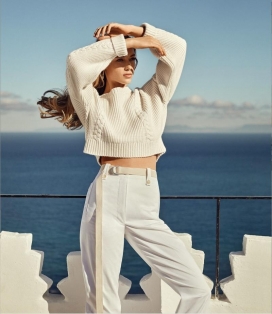 汉娜弗格森-经典春季-Harper Bazaar时装杂志