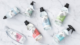 让你的房子更加环保-挪威Klar清洁剂品牌包装设计-设计新颖而简单，使得您不会介意让所有人都看不到的清洁产品