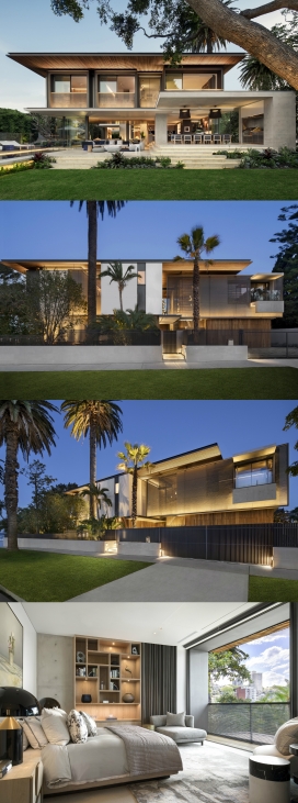 澳大利亚670平米的SAOTA双湾住宅-