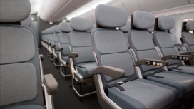 PearsonLloyd重新设计的经济舱飞机座椅以更好地利用空