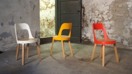 Christophe Machet采用污水管道创建的椅子