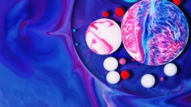 高清晰蓝色星球壁纸