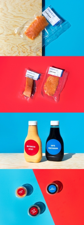 Puerto 21-海鲜产品分销品牌包装设计