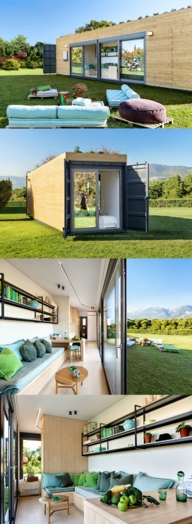 茧屋-豪华的集装箱生活