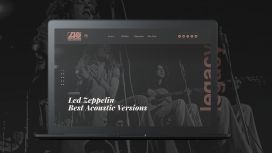 Atlantic Records Legacy-大西洋艺术家黑胶唱片纪录遗产网页界面设计