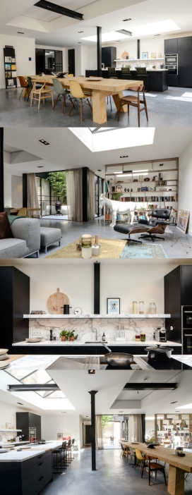 HN25-一间位于荷兰阿姆斯特丹中心的翻新运河屋