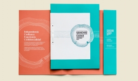 Sánchez Casas-独立财务顾问公司宣传册设计