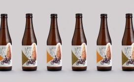 LAC芒果啤酒-干净的字体和恭维的颜色