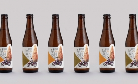 LAC芒果啤酒-干净的字体和恭维的颜色