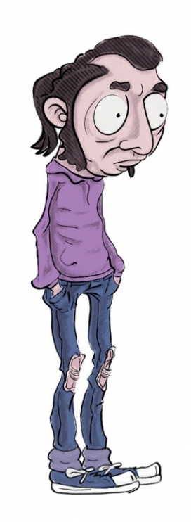 Caricature-漫画插画