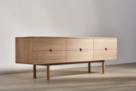 Foster + Partners推出的一系列实木家具-这些家具被设计成代代相传