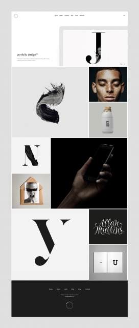 Blaze Web概念作品集网站