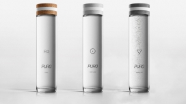 PURO Re-imagined-虚构瓶装水品牌