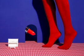 概念性的美-关于美丽和女性气息的静物