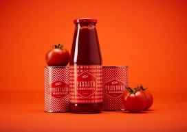 旨在捕捉意大利浪漫精神的美食零售商-一个特殊的复古版番茄