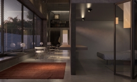 BH1HOUSE-俄罗斯索契348平方米的黑色别墅