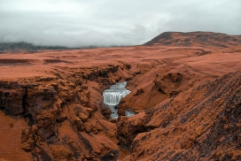 外太空梦游-超现实的色彩和光线自然景观