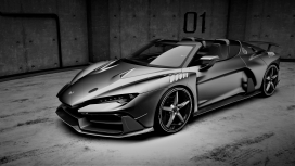 高清晰银黑duerta豪车壁纸