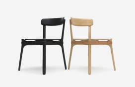 Box Clever和法国家具品牌Cinch打造的极简主义椅子