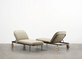澳大利亚户外品牌Tait推出了由Adam Goodrum设计的Trace沙发躺椅系列