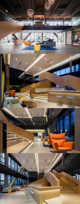 温州6084平米的OLINK瓯链云创联合办公空间