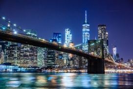 高清晰纽约城市夜景壁纸