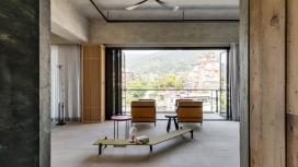 为台北退休夫妇提供简约内饰的轻松住所