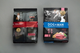 DOG＆MAN宠物食品现代包装