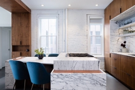 大理石美式公寓室内设计