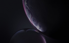 高清晰iPhone XS手机桌面月球壁纸