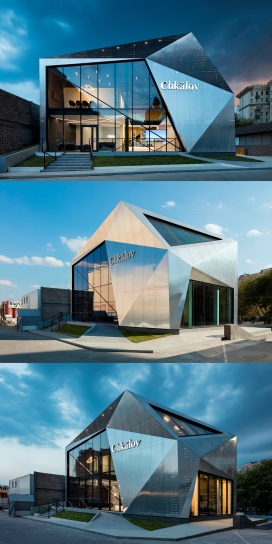 Chkalov Showroom-菱形水晶屋