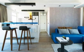 Masculinity Blue-男子汉气概的蓝色家居