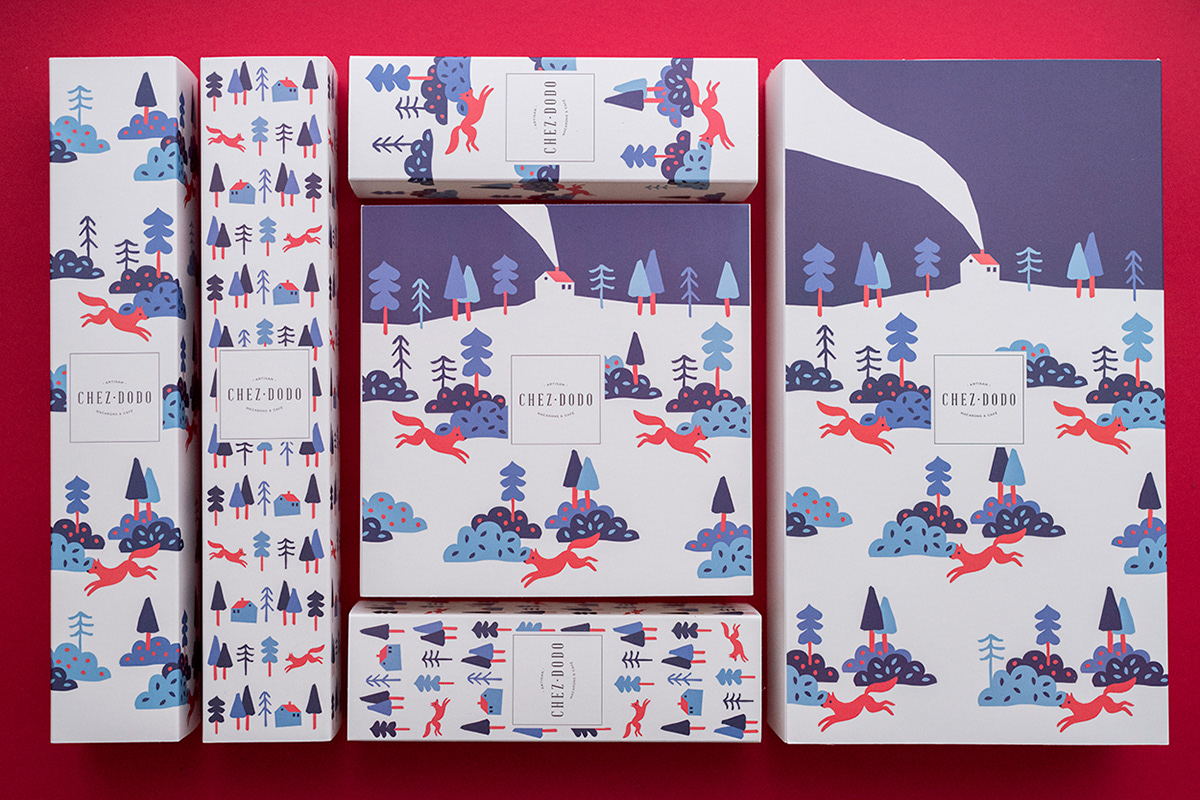 Xmas at Chez Dodo马卡龙-尝试以简洁和干净的方式达到更加斯堪纳维亚的感觉---酷图编号6