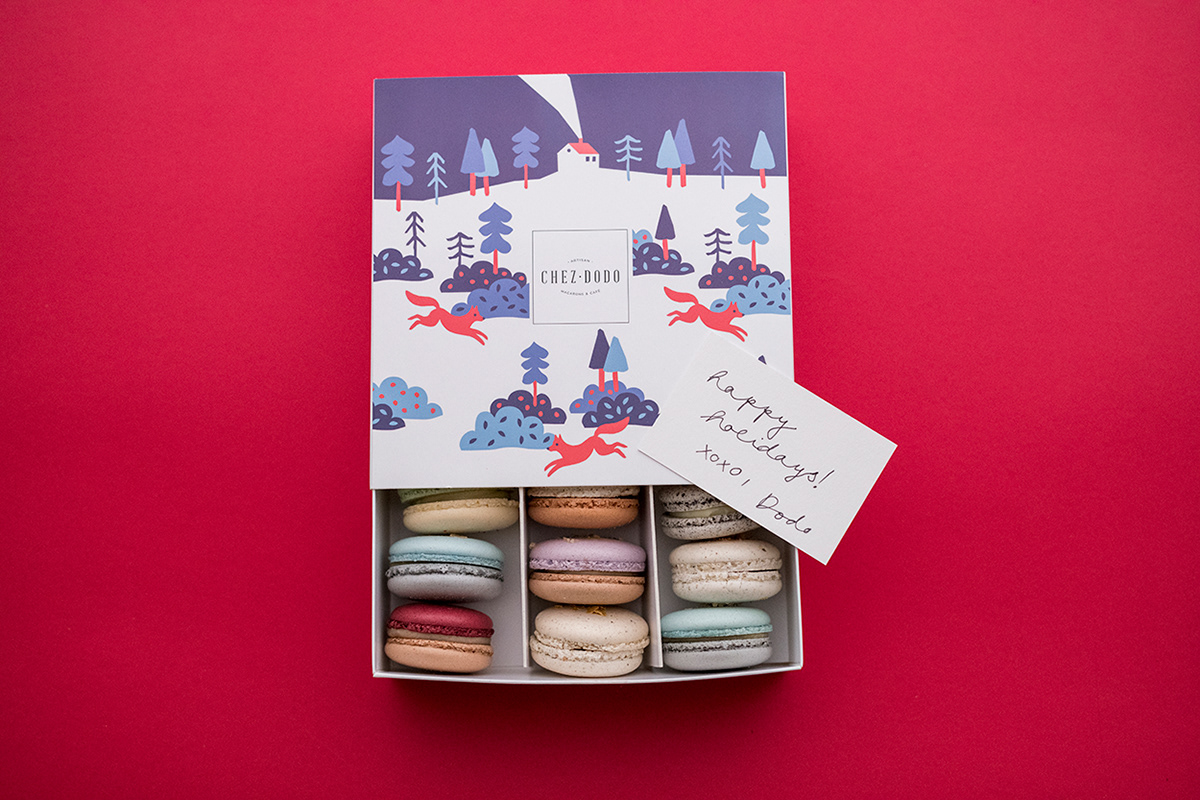 Xmas at Chez Dodo马卡龙-尝试以简洁和干净的方式达到更加斯堪纳维亚的感觉---酷图编号1