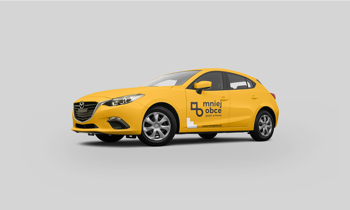 Mniej Obce-外语学校品牌设计---酷图编号4