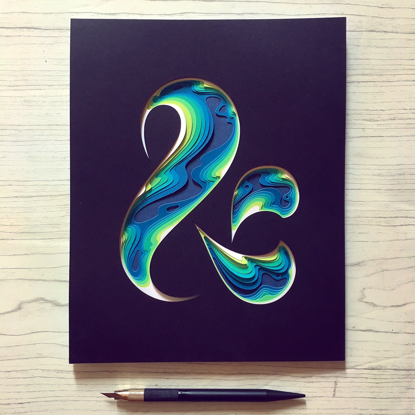 Magnum-剪纸界限艺术品---酷图编号3