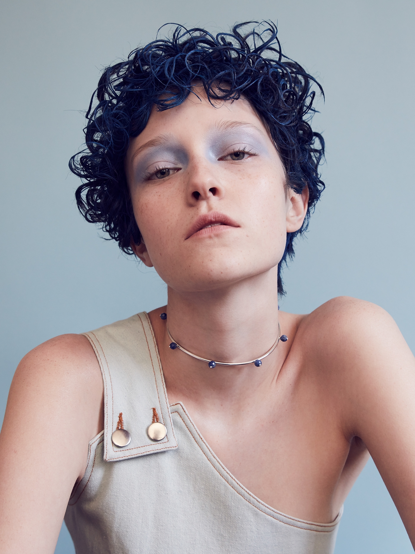 Beauty Archive杂志-蓝色美容图片