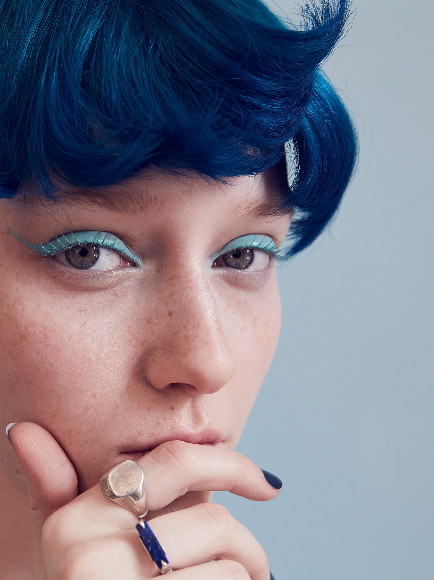 Beauty Archive杂志-蓝色美容---酷图编号6