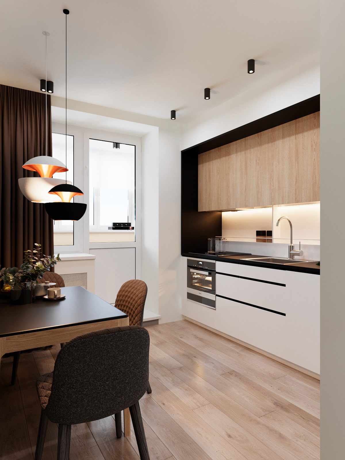 3间带开放式卧室理念的豪华公寓---酷图编号41