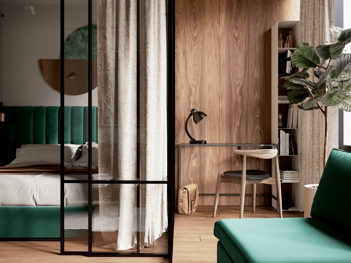 3间带开放式卧室理念的豪华公寓---酷图编号38