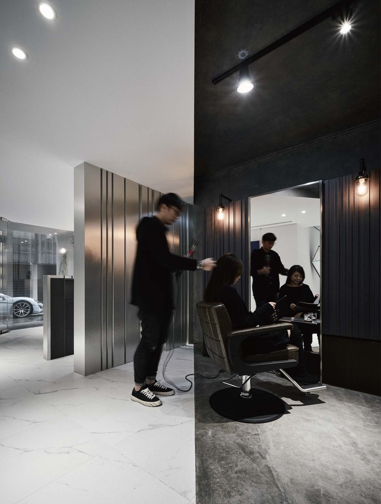 中国台北Cutting space-97平米的美发沙龙空间设计---酷图编号1250750