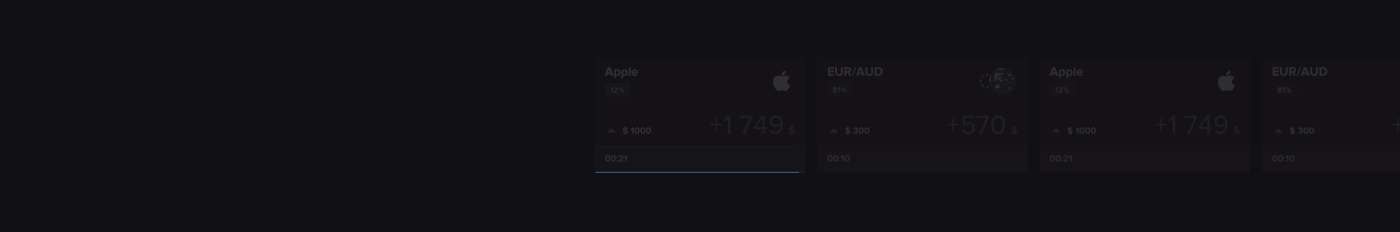 Trading platform交易工具APP界面设计---酷图编号9