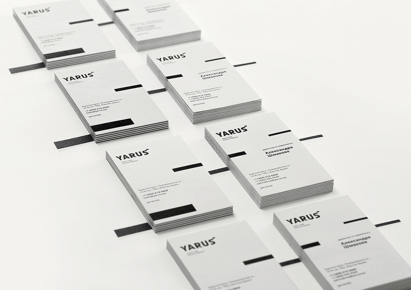 俄罗斯High-rise高层开发商宣传册设计图片