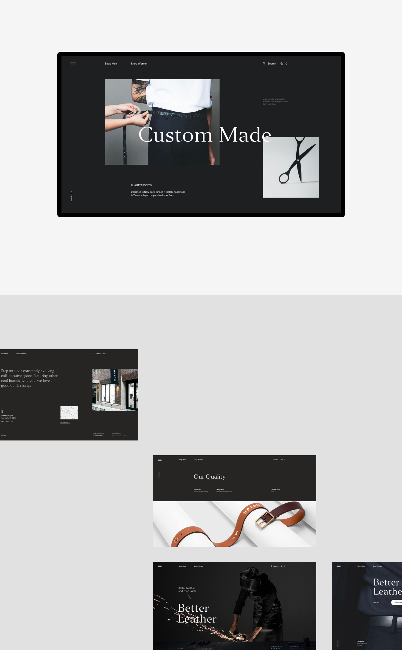 Uinetry™时尚网站电子商务概念设计---酷图编号1252473