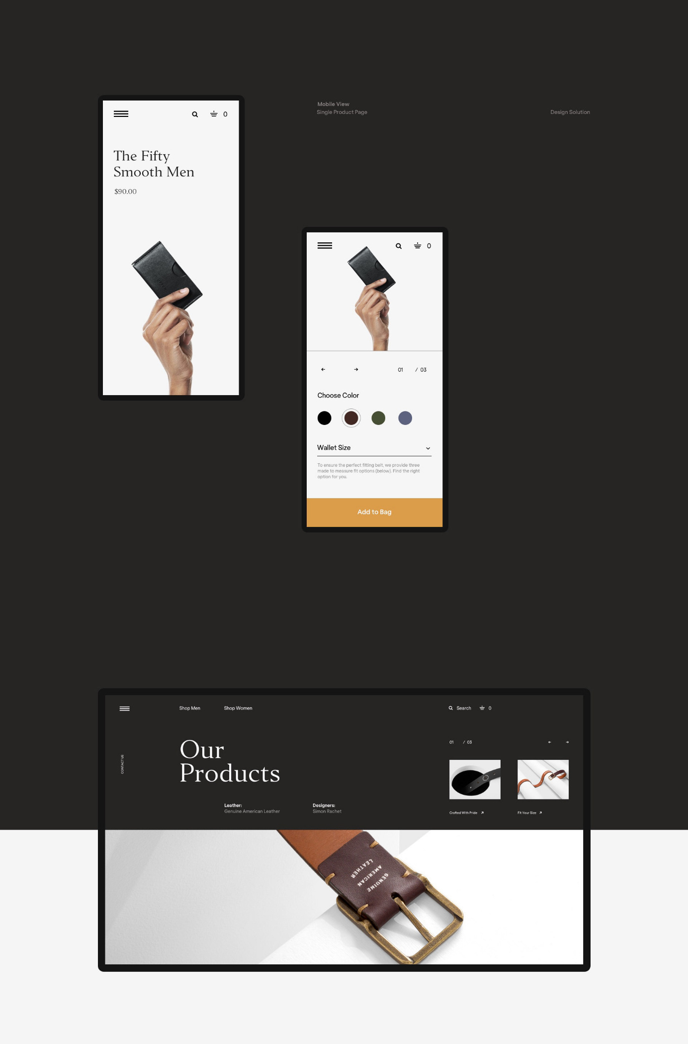 Uinetry™时尚网站电子商务概念设计---酷图编号1252474