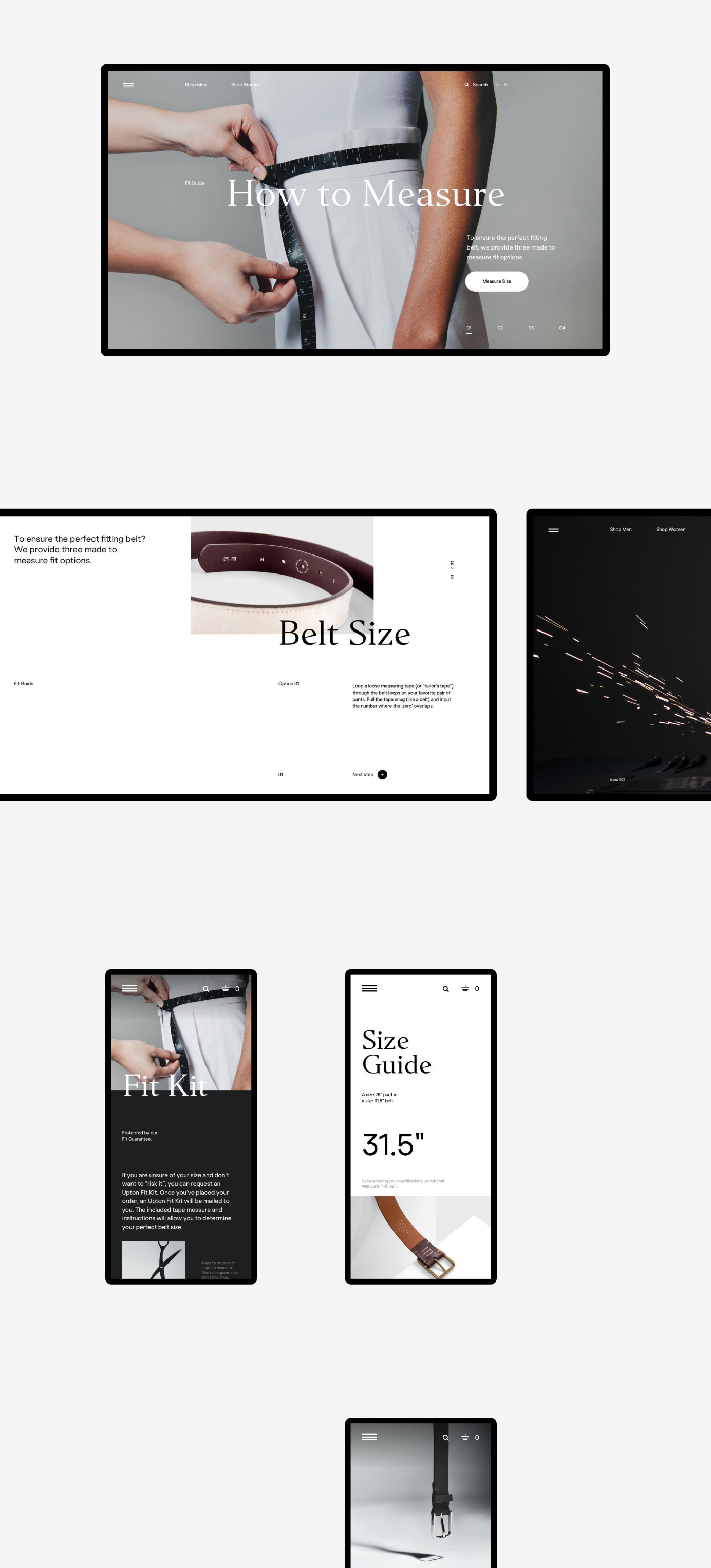 Uinetry™时尚网站电子商务概念设计---酷图编号1252477