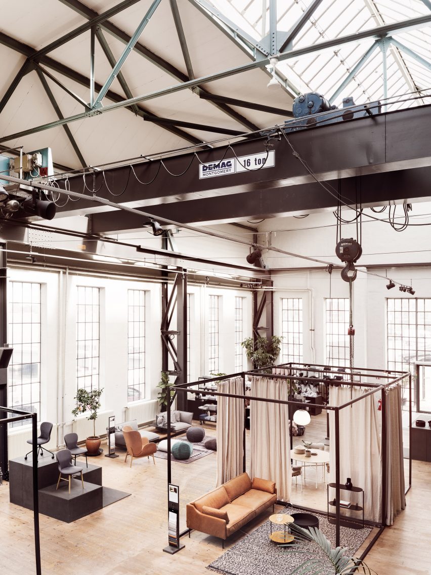 坐落在一个19世纪蒸汽机车间内的公寓室内设计---酷图编号2