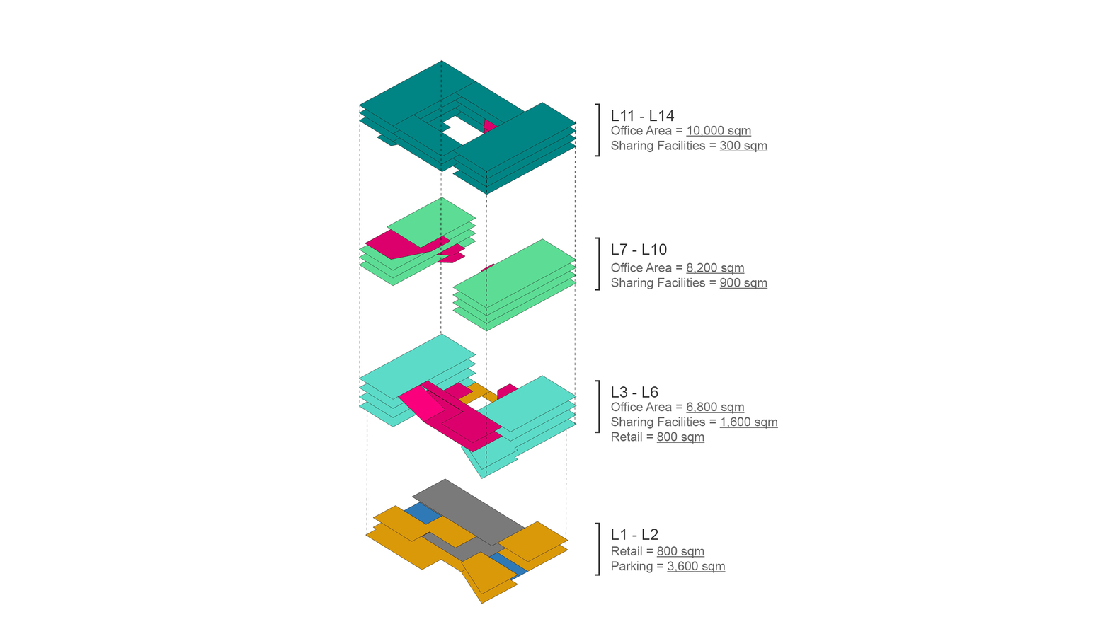 紫金睿谷办公综合大楼方案---酷图编号33