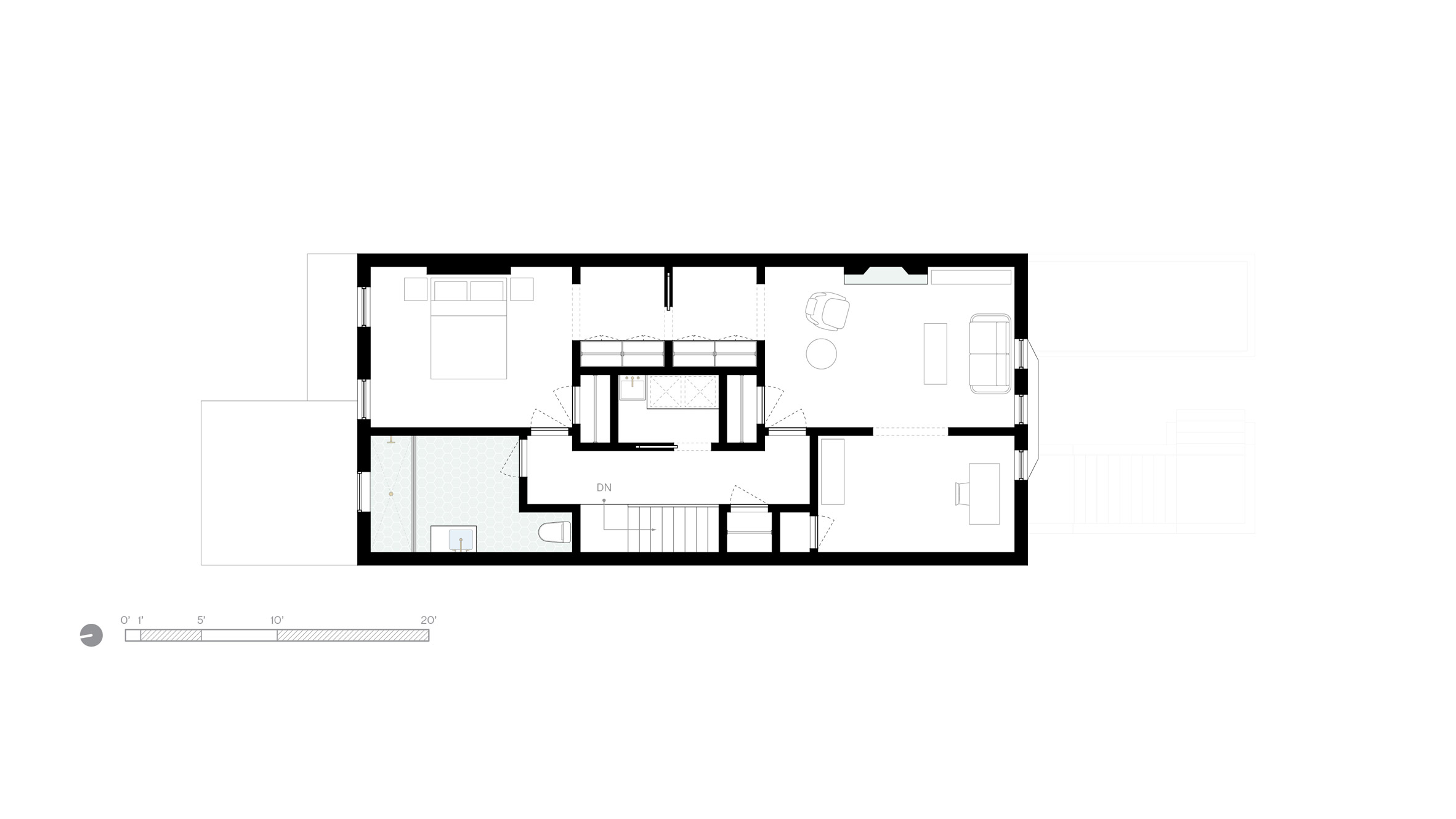 融合了新旧元素翻新的布鲁克林联排别墅---酷图编号16