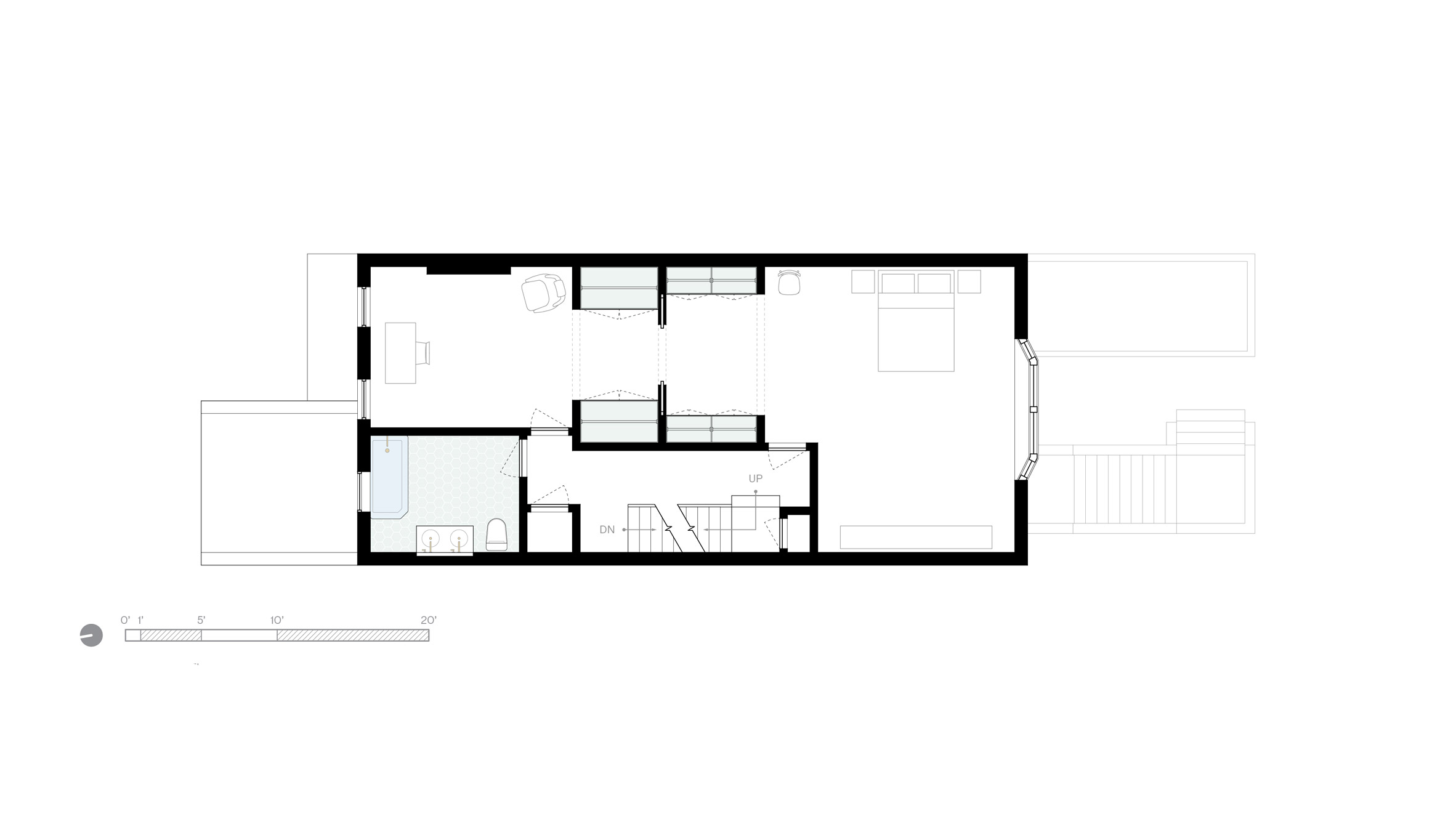 融合了新旧元素翻新的布鲁克林联排别墅---酷图编号15